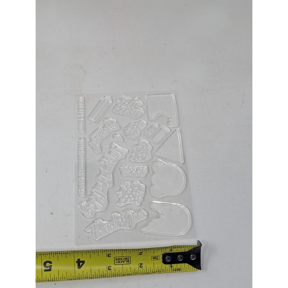 Stampin Up Sweet Ice Cream Treats‎ Candy Food Clear Stamp Set - Picture 3 of 8